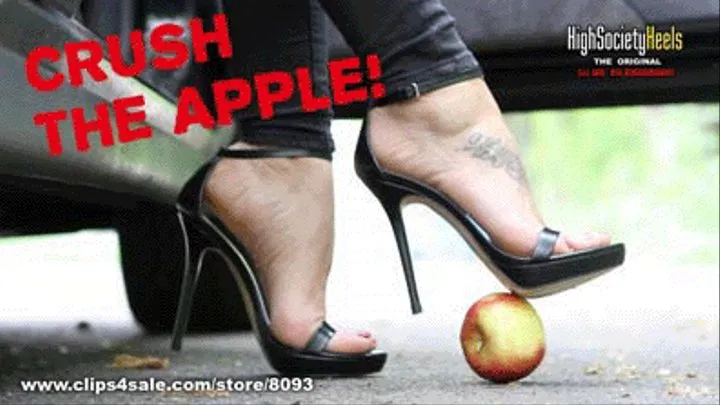 a-0644 Apple Crush In High Heel Sandals