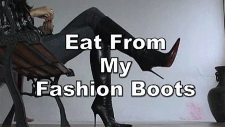 a-0501 Eat From My Fashion Boots