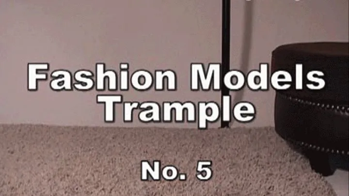 a-0459 Fashion Models Trample No.5