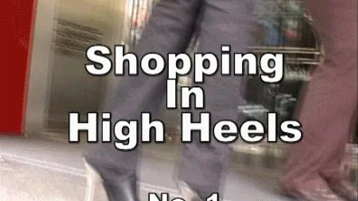 a-0386 Shopping In High Heels No. 1