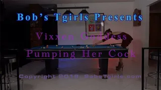 Vixxen Goddess - Pumping Her Cock