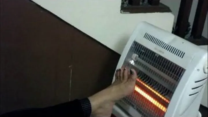 The Heater And The Whip Applied To Her Soles