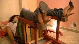 Coury Hogtied, Tickled, And Bastinado