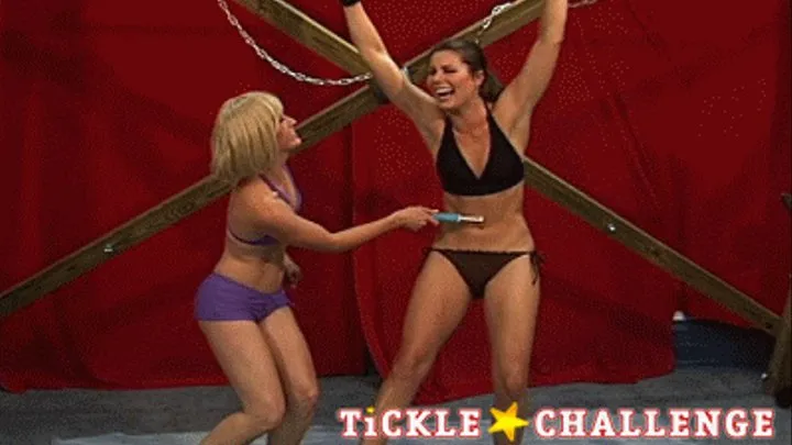 TICKLE OLYMPICS - BONDAGE TICKLE CHALLENGE