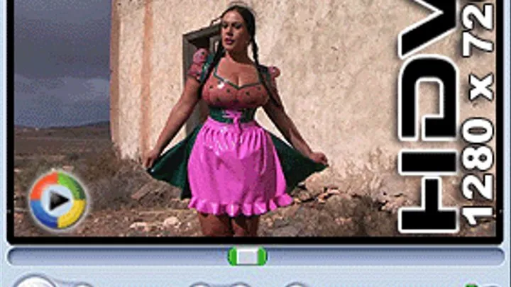 Sexy Dirndl Babe // Part 1 // (HDV 1280 x 720)