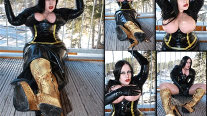 My Rubber Birthday // Lady in Latex and Boots // // Part 2