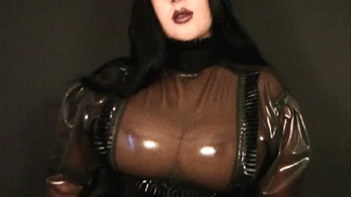 Smokey Grey // Femdom Lady in LATEX // Clip 1 (DVD Qualtiy - x 576)