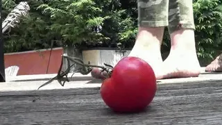 Crush a tomato