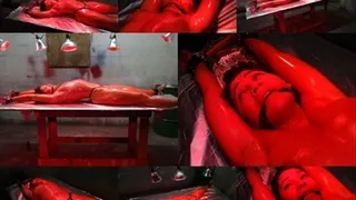 Hot curvy Latina stretched out & roasted to perfection