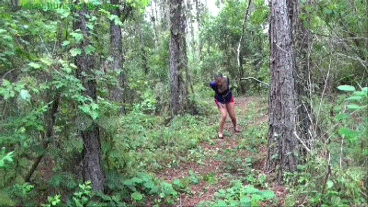 Bound, gagged and lost in the forest