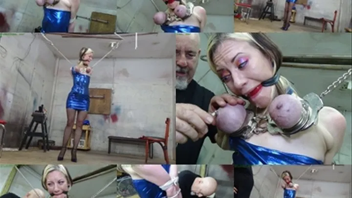 Helplessly ziptied, taken for a ride for breast torment (part 3) ( 35000kbps)