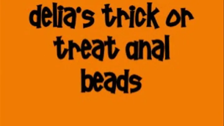 Trick or Treat Beads: