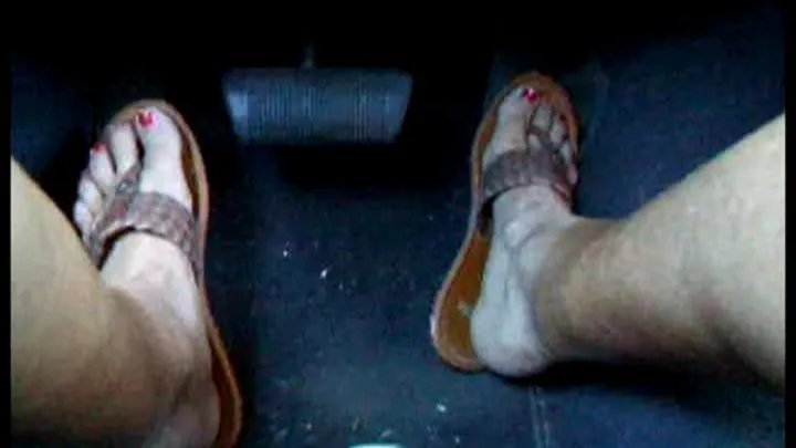 Pedal Pumping in Sandals