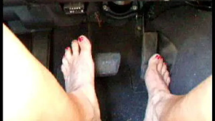 Pedal Pumping in Bare Feet