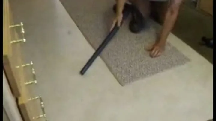 More Vacuuming in Bare Feet