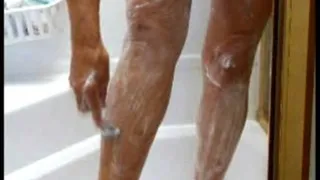 MILF Shaving Long Legs