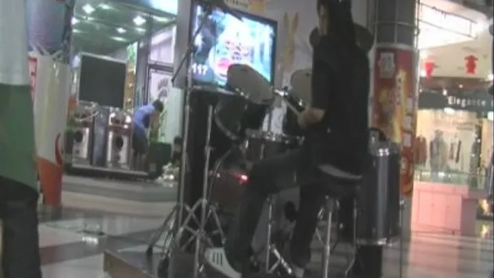 Girl drums 2