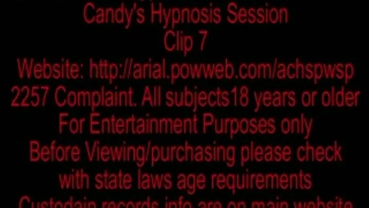 Candy's Session Clip 7