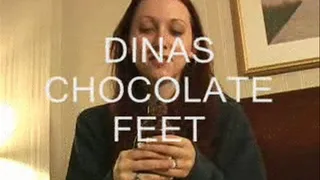 DINA CHOCOLATE FEET