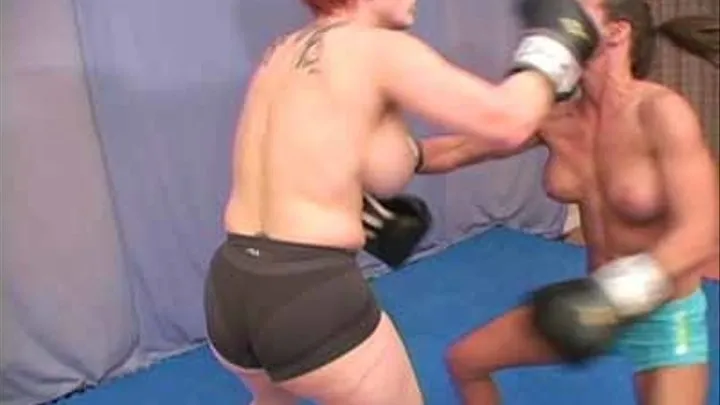 Chantel vs Ariel - Topless Boxing C4S6202b Clip 3