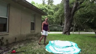 Housecall to Inflate a Pool