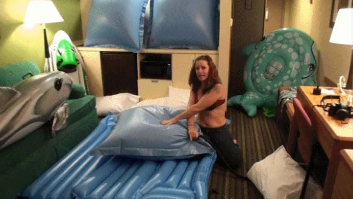 Inflatable Pillow Bursting Fun!