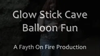 Balloon Fun in a Cave