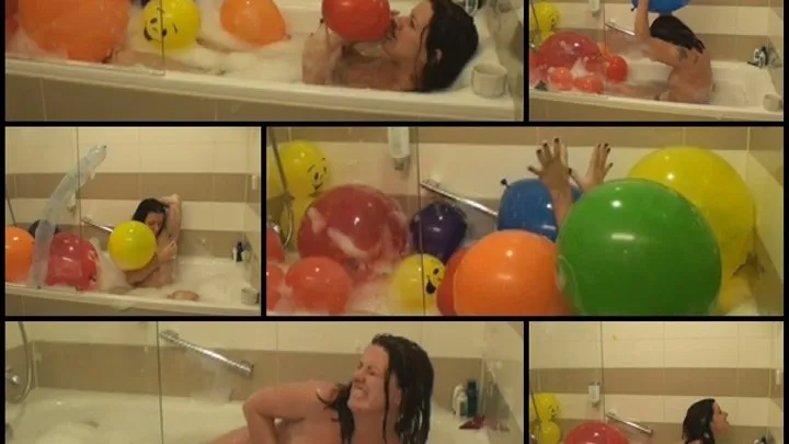 BubbleBath Balloon Bursting!