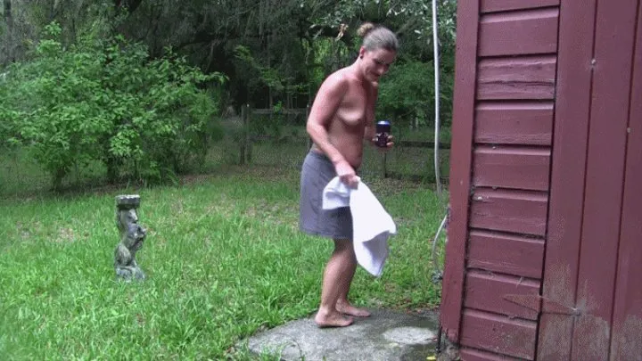 Cold Outdoor Shower