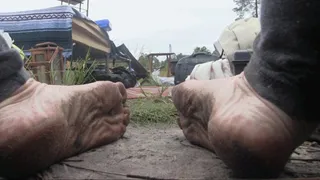 Silent But Dirty Camper Feet
