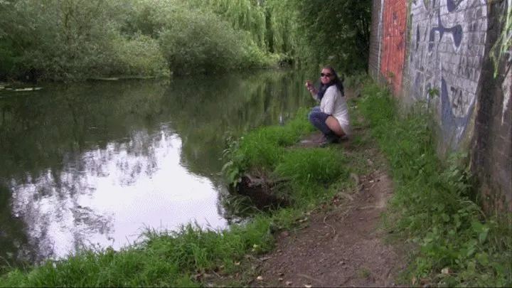 A Pee & A Smoke Under a Bridge