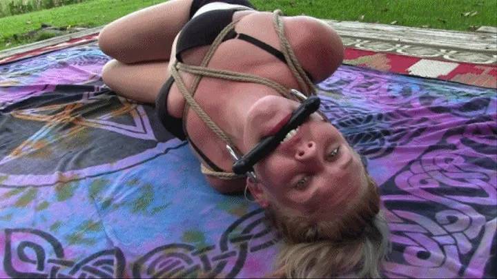 Chloe's 1sts Hogtie & Struggle