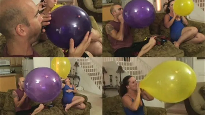 Fayth & Jack Have Balloon Popping Fun