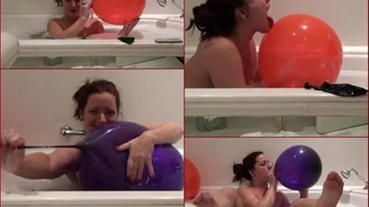 Bubble Bath Balloon Play Pt2