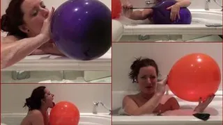 Bubble Bath Balloon Play Pt2