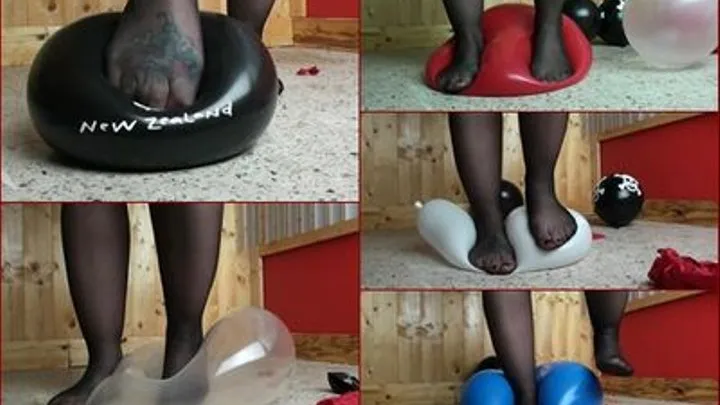 Balloon w Pantyhose Feet