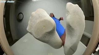 Macy Wilde glass POV sock crush!