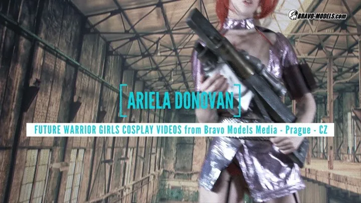 433 - Ariela Donovan - Future warrior girls series - cosplay solo girls masturbations