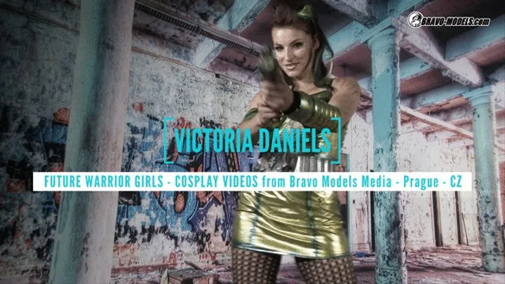 405 Victoria Daniels brunette future warrior girl