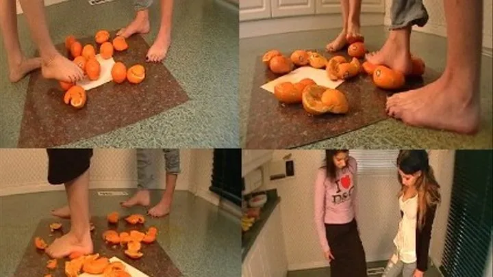 melinna and lexi Crush oranges