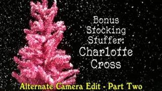 Bonus Stocking Stuffer - Charlotte Cross - Alternate Camera Edit - Part Two
