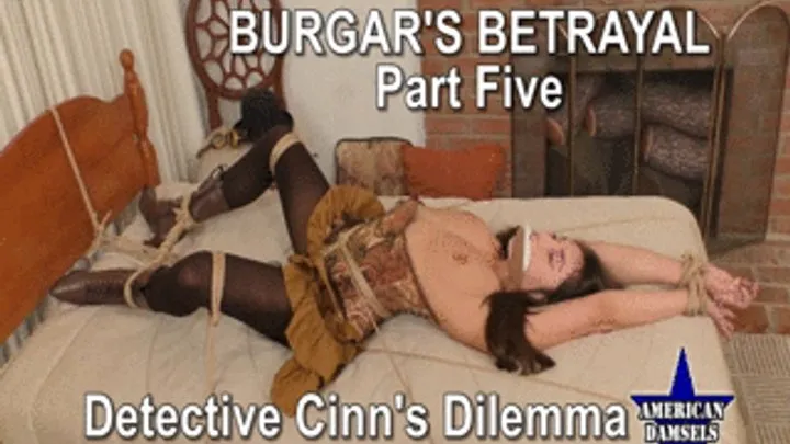 Burglar's Betrayal — Roped, Groped & Gagged - Part Five