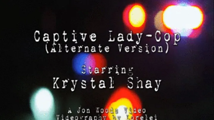 Captive Lady-Cop - Alternate Version