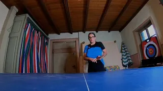 Playing table tennis (2021)