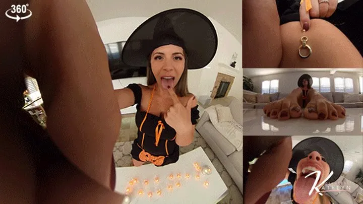 360 VR A True Witch's Treat on Halloween starring Giantess Katelyn Brooks