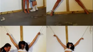 Cheating Amazon Bitch Strung Up For Punishment! Full Video