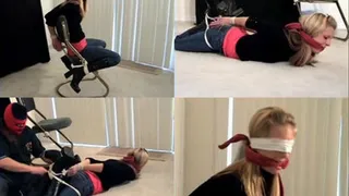 The Hogtied Misery Of A Bound And Robbed Girl! Full