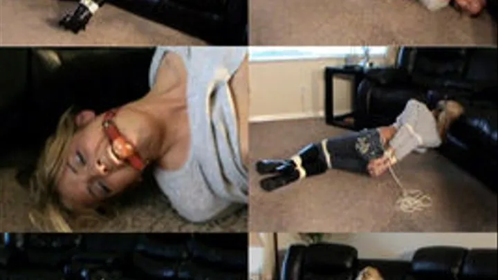 Another Babysitter Falls Victim 3! Hogtied!