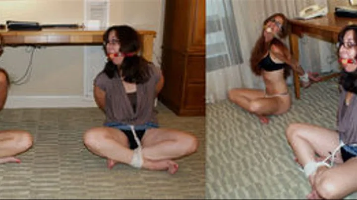 REAL LIFE Step-Mother And Step-Daughter Bound And Gagged!