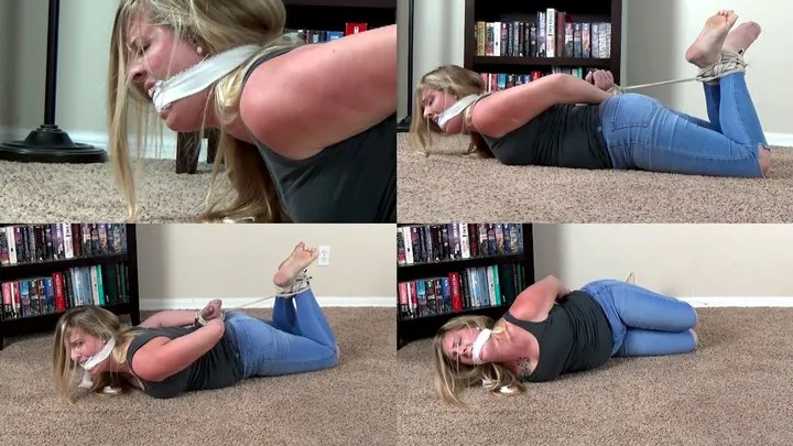 Lexi's Mouth Packed Hogtied Regret!